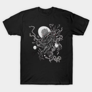 Abiogenesis – Dead Astronaut Sci-Fi Art T-Shirt